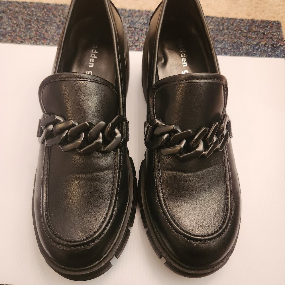 Madden Girl Black Platform Shoes